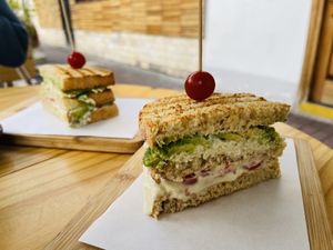 El Triole Sandwich  at La Verde in Lima