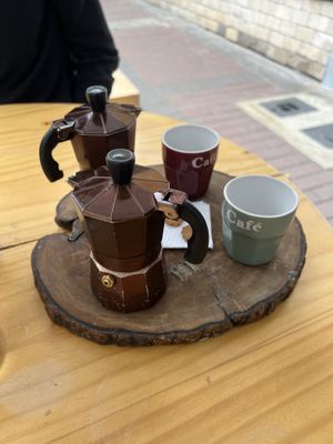 Espresso  at La Verde in Lima