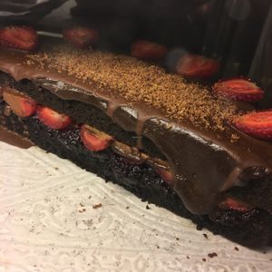 unbelievable deserts! at La Verde in Lima