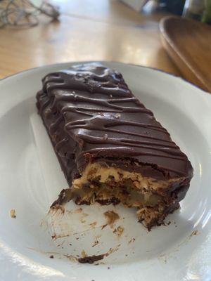 Vegan snickers   at La Verde in Lima