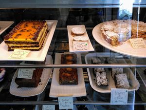 Some of the sweet goodies at La Verde in Lima