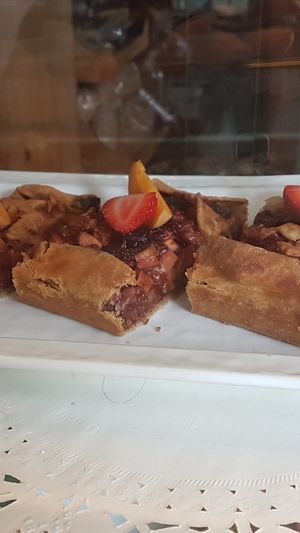 fruit tart at La Verde in Lima