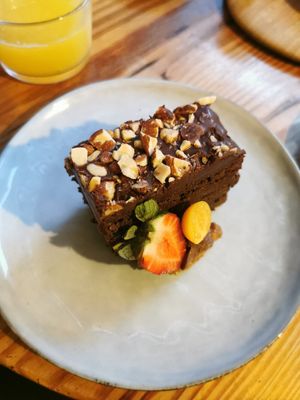 Cake at La Verde in Lima