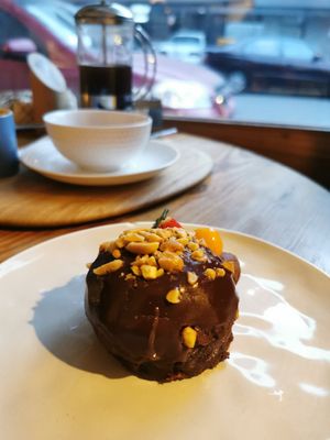 Cake at La Verde in Lima