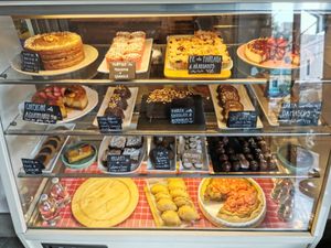 Cakes at La Verde in Lima