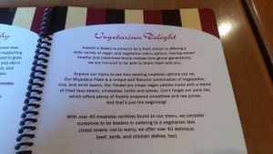 Plenty of vegan and vegetarian options! at Aladdin's Eatery - Grandview in Columbus