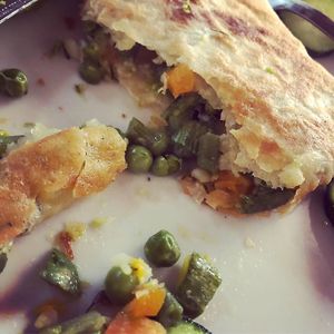 Vegetable pastille: vegan at Chez Khadija in Essaouira