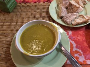 Soup de Legumes at Chez Khadija in Essaouira