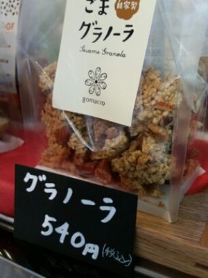 cookies at Gomacro in Kyoto