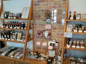 products at Gomacro in Kyoto