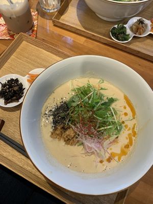 Tan tan ramen  at Gomacro in Kyoto