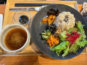 Bibimbap  at Gomacro in Kyoto