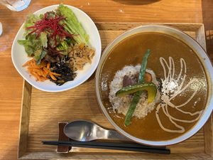 Curry  at Gomacro in Kyoto