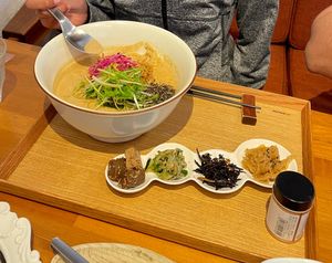 Dan noodles at Gomacro in Kyoto