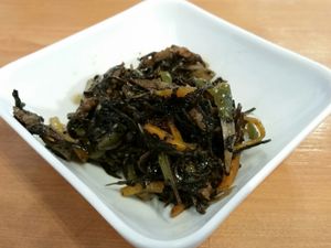 hijiki seaweed at Gomacro in Kyoto