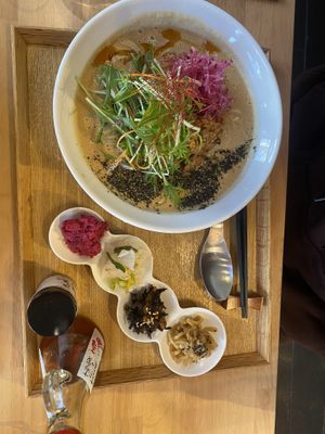 Tantanmen  at Gomacro in Kyoto