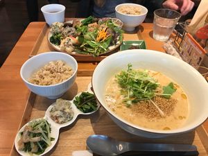 Yummy ramen at Gomacro in Kyoto