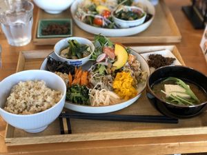 Set Meal at Gomacro in Kyoto