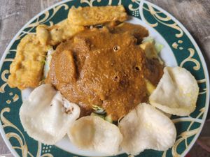 Gado gado at Giridhari in Kuta