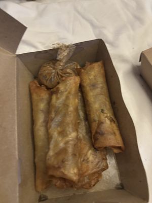 Spring rolls  at Giridhari in Kuta