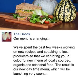 Locally Sourced, Organic and Seasonal Food at The Brook in East London