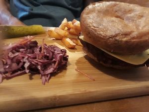 Beet Burger at The Brook in East London