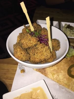 Cajun nugz (made of seitan) at The Brook in East London