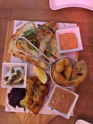 Skewers, quesadillas and tofish at The Brook in East London