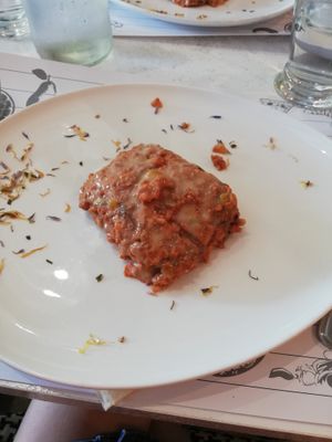 Vegan Moussaka at Bee in Lugano
