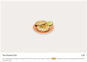 vegan options at Bagels & Beans - Gierstraat in Haarlem