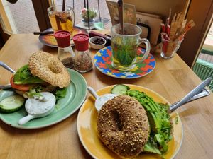  at Bagels & Beans - Gierstraat in Haarlem