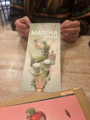 De matcha is echt goddelijk   at Bagels & Beans - Gierstraat in Haarlem