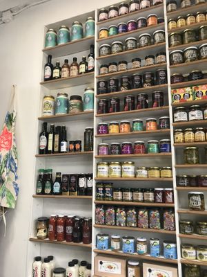 Products at Semilla in Santiago