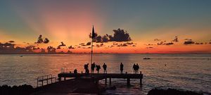 Sunset @Vivo at Vivo Cafe & Restaurant in West Bay