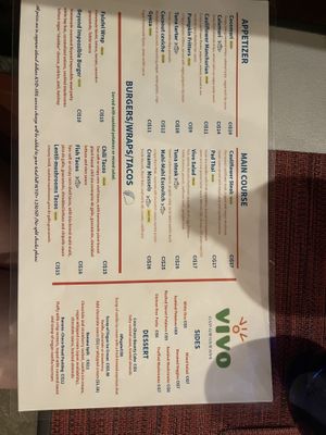   at Vivo Cafe & Restaurant in West Bay