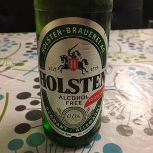 Alcohol free beer at Inala Vegan Restaurant in Inala