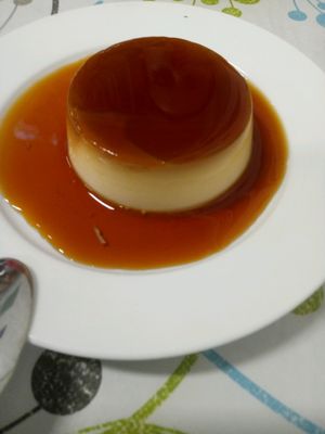flan at Inala Vegan Restaurant in Inala
