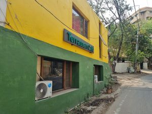 Outside at Terrasen Cafe in Hyderabad