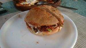 burger sloppy joe at Terrasen Cafe in Hyderabad