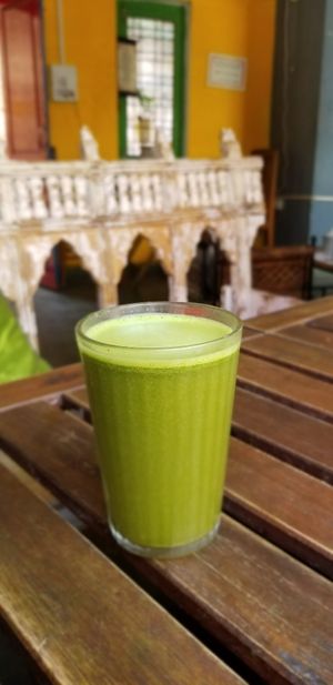 Delicious refreshing jaljeera at Terrasen Cafe in Hyderabad