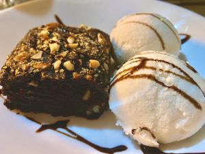 Brownie  at Terrasen Cafe in Hyderabad