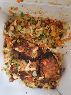 East salad at Terrasen Cafe in Hyderabad