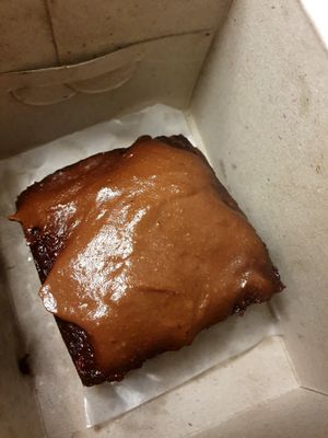 Ragi cake at Terrasen Cafe in Hyderabad