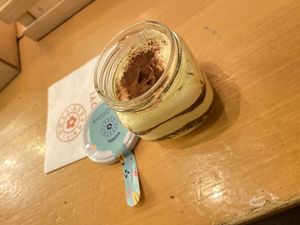 Tiramisù   at Flower Burger - Viale Vittorio Veneto in Milan