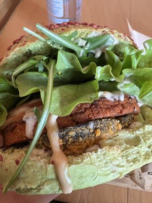 Elf burger  at Flower Burger - Viale Vittorio Veneto in Milan