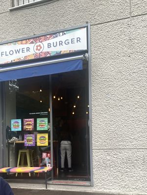   at Flower Burger - Viale Vittorio Veneto in Milan