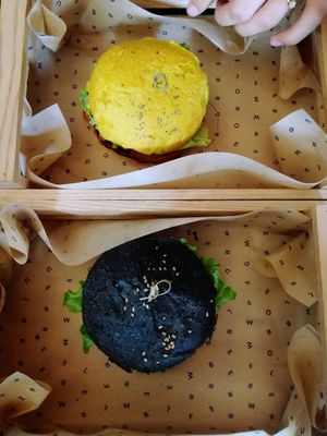 Delicious burgers! at Flower Burger - Viale Vittorio Veneto in Milan