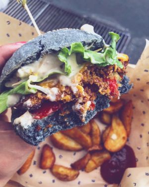 Flower burger at Flower Burger - Viale Vittorio Veneto in Milan