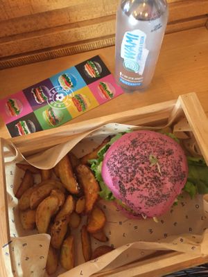 Yummmm  at Flower Burger - Viale Vittorio Veneto in Milan