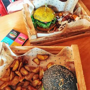 Spicy & Flower burger at Flower Burger - Viale Vittorio Veneto in Milan